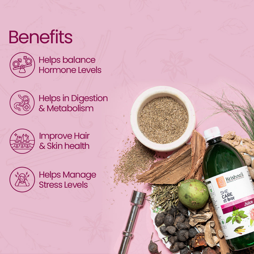benefits she care juice