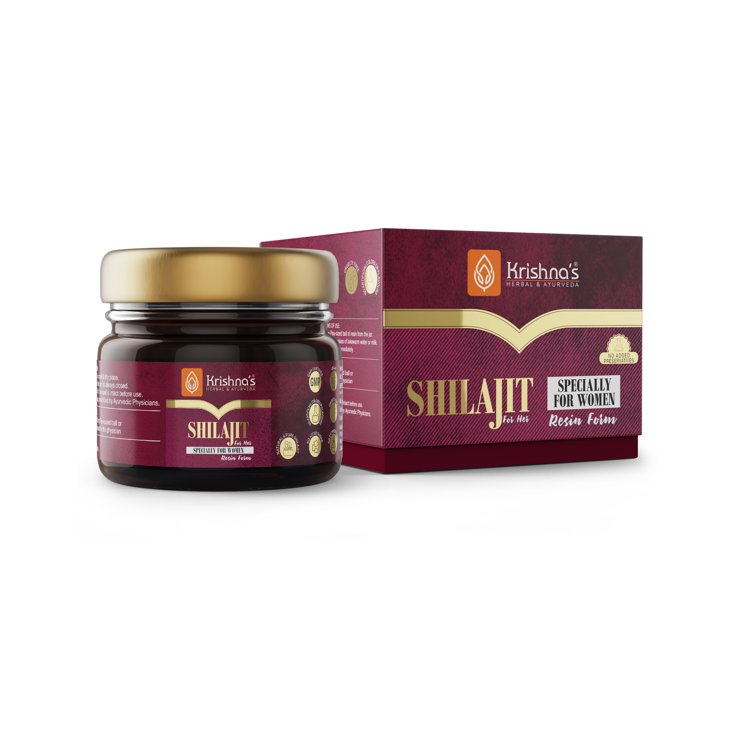 Himalayan Shilajit Resin Women