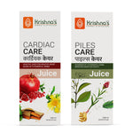 Krishna's Cardiac Care Juice and Piles Care juice combo