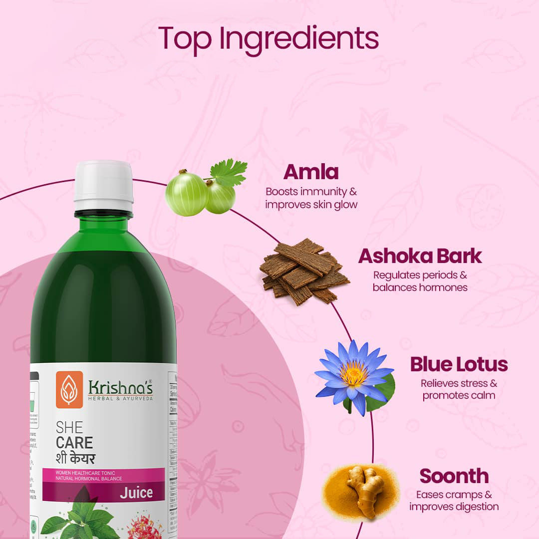 She Care Juice ingredients
