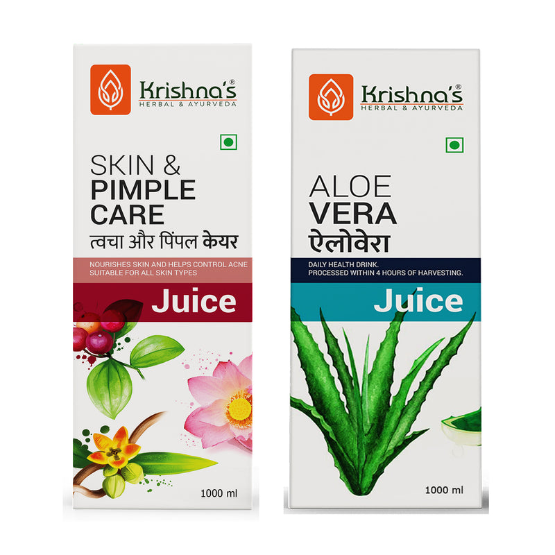 Skin & Pimple Care 1000 ml | Aloe Vera Juice 1000 ml