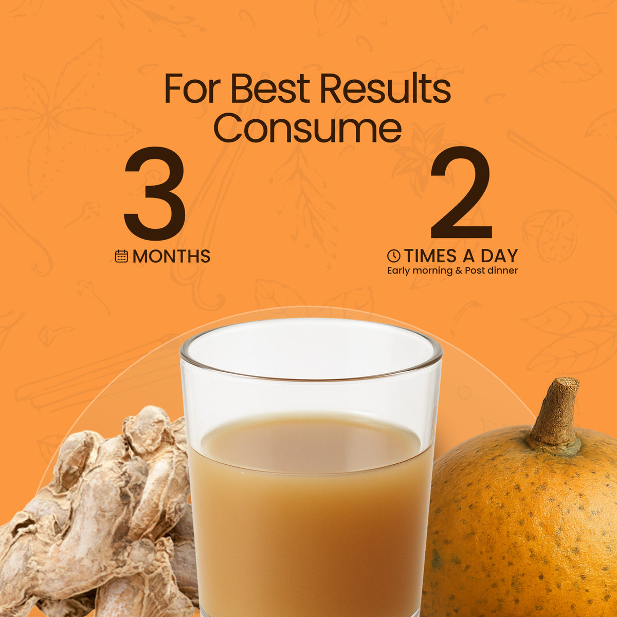 for best results consume