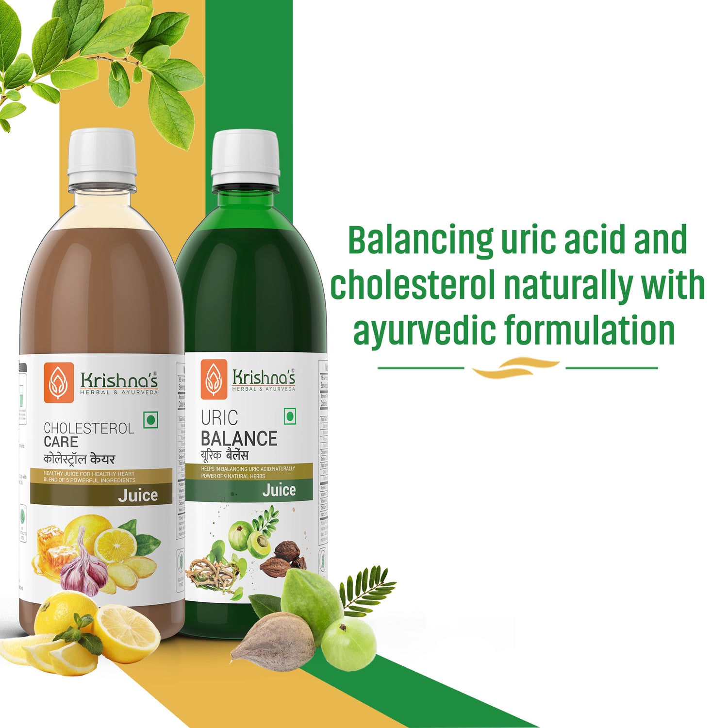 Uric Balance Juice 1000 ml | Cholesterol Care Juice 1000 ml