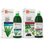 Diabic Health Combo- Aloe Vera Juice 1000 ml | Diabic Care Juice 1000 ml