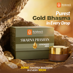 Purest gold in  Swarna Prashan 