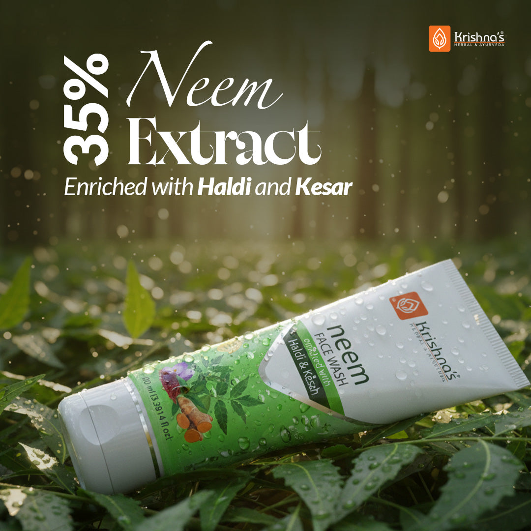 35% Neem Extract in Neem Face wash
