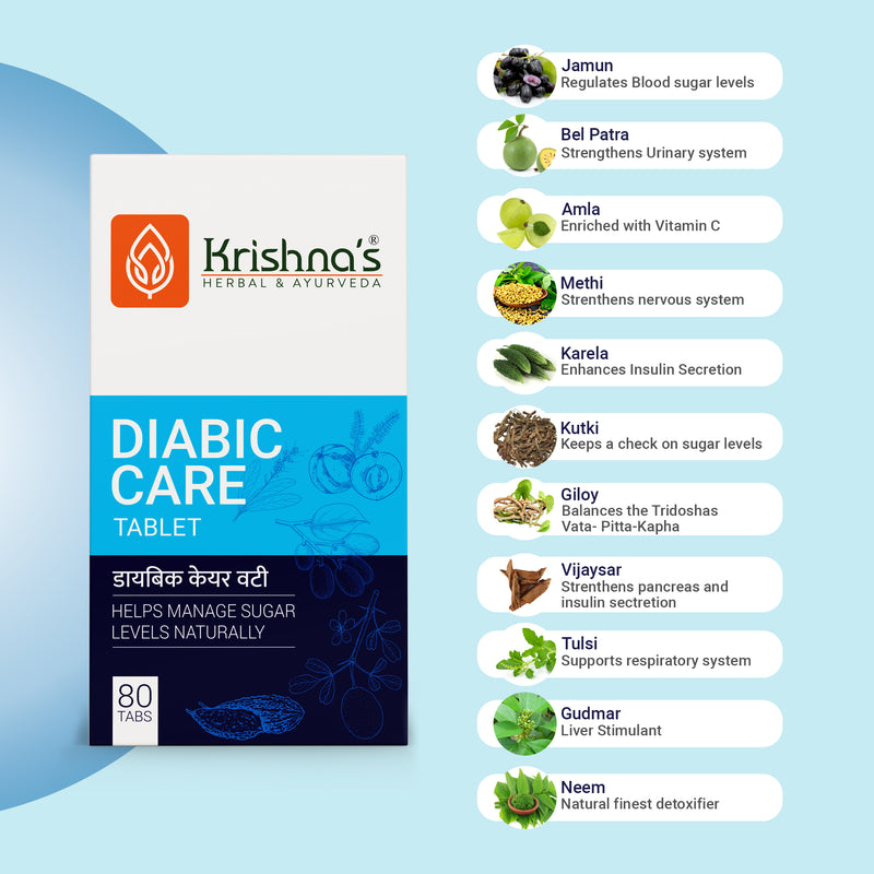 Diabic Care Tablet – Krishna's Herbal & Ayurveda