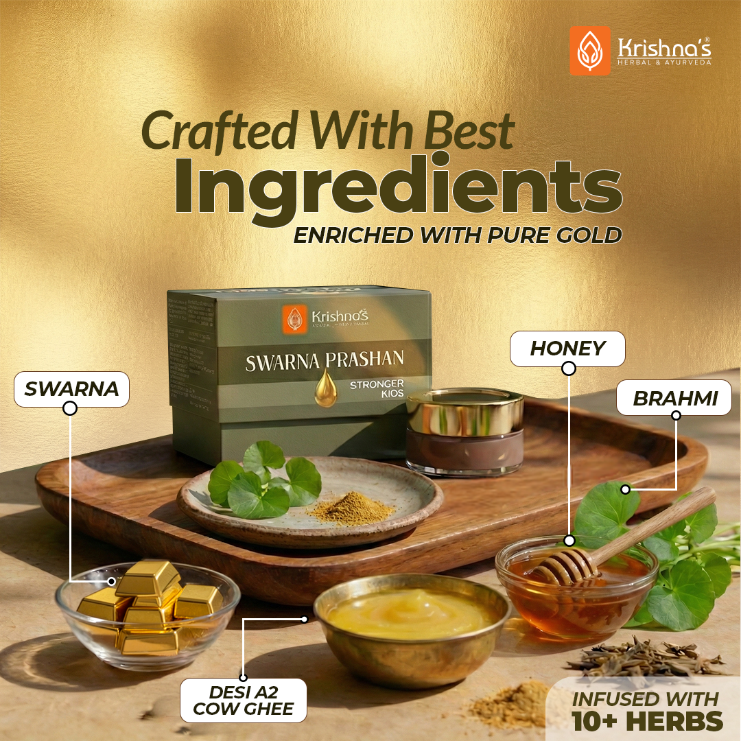 Ingredients of  Swarna Prashan 
