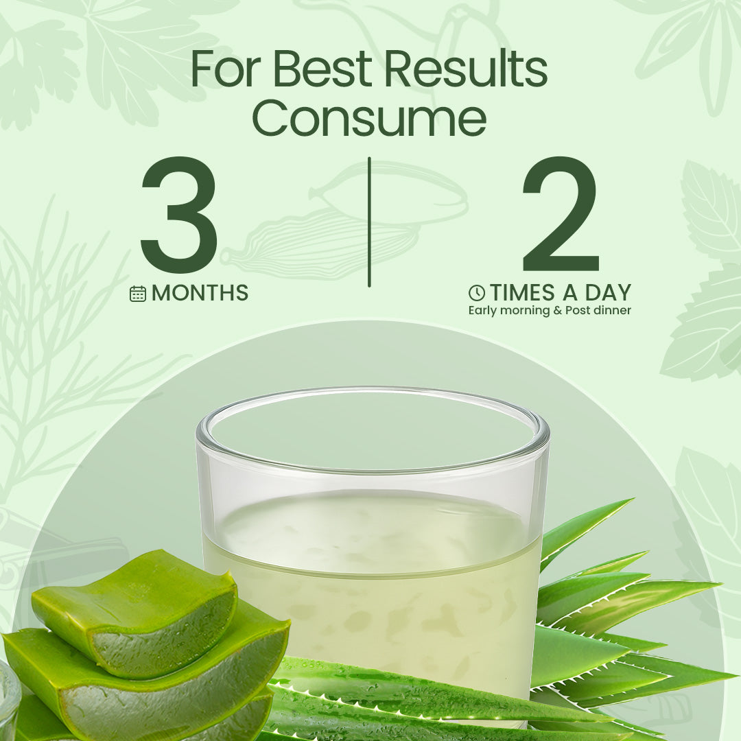 How to consume Aloe vera juice