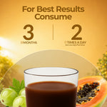 Best result consume 2 times a day