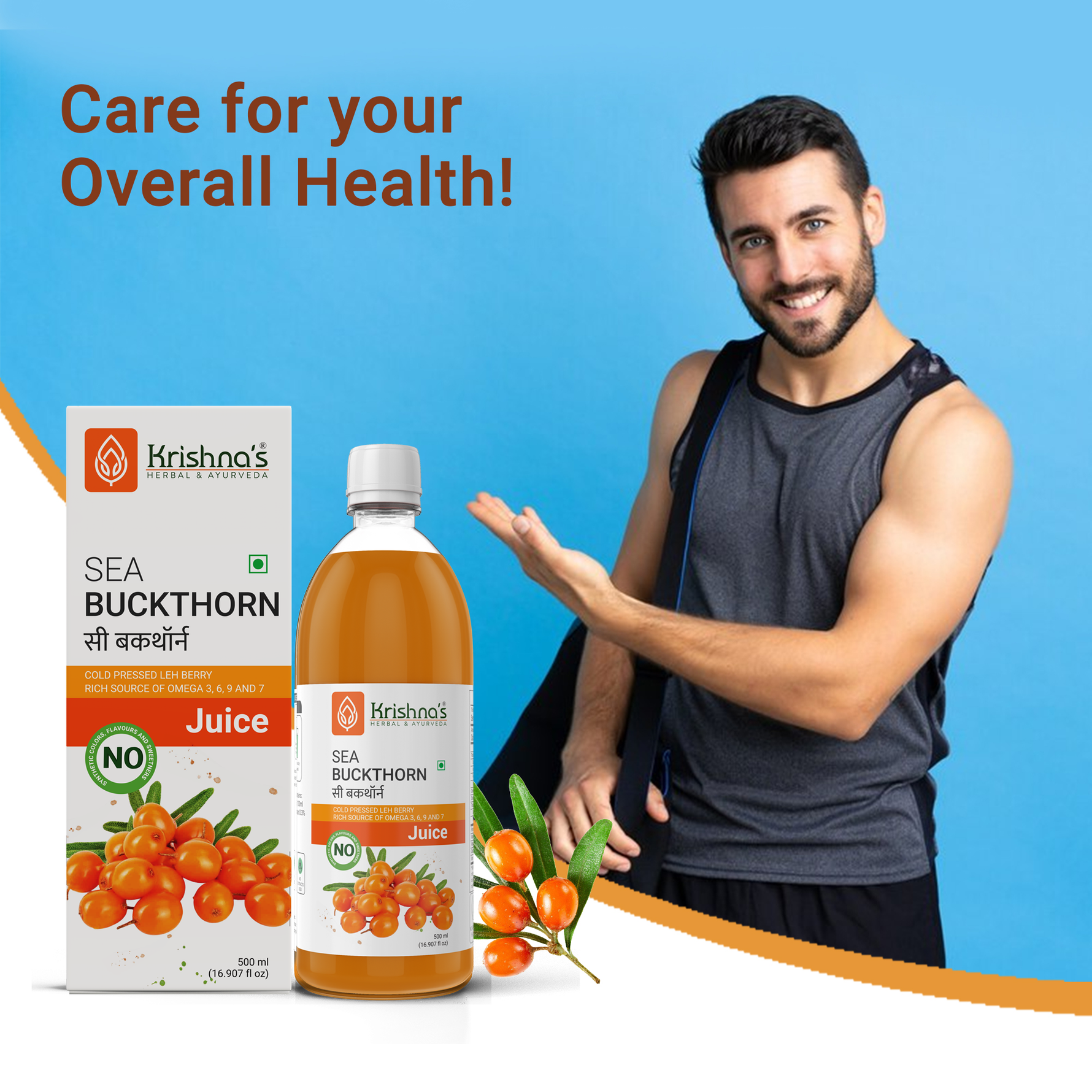 Sea Buckthorn juice for overall health