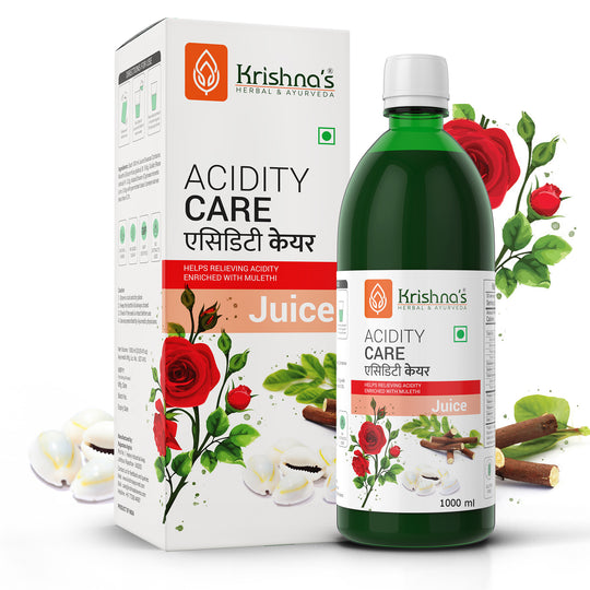 KRISHNA AYURVEDA ACIDITY CARE JUICE Bottle of 2000 ML