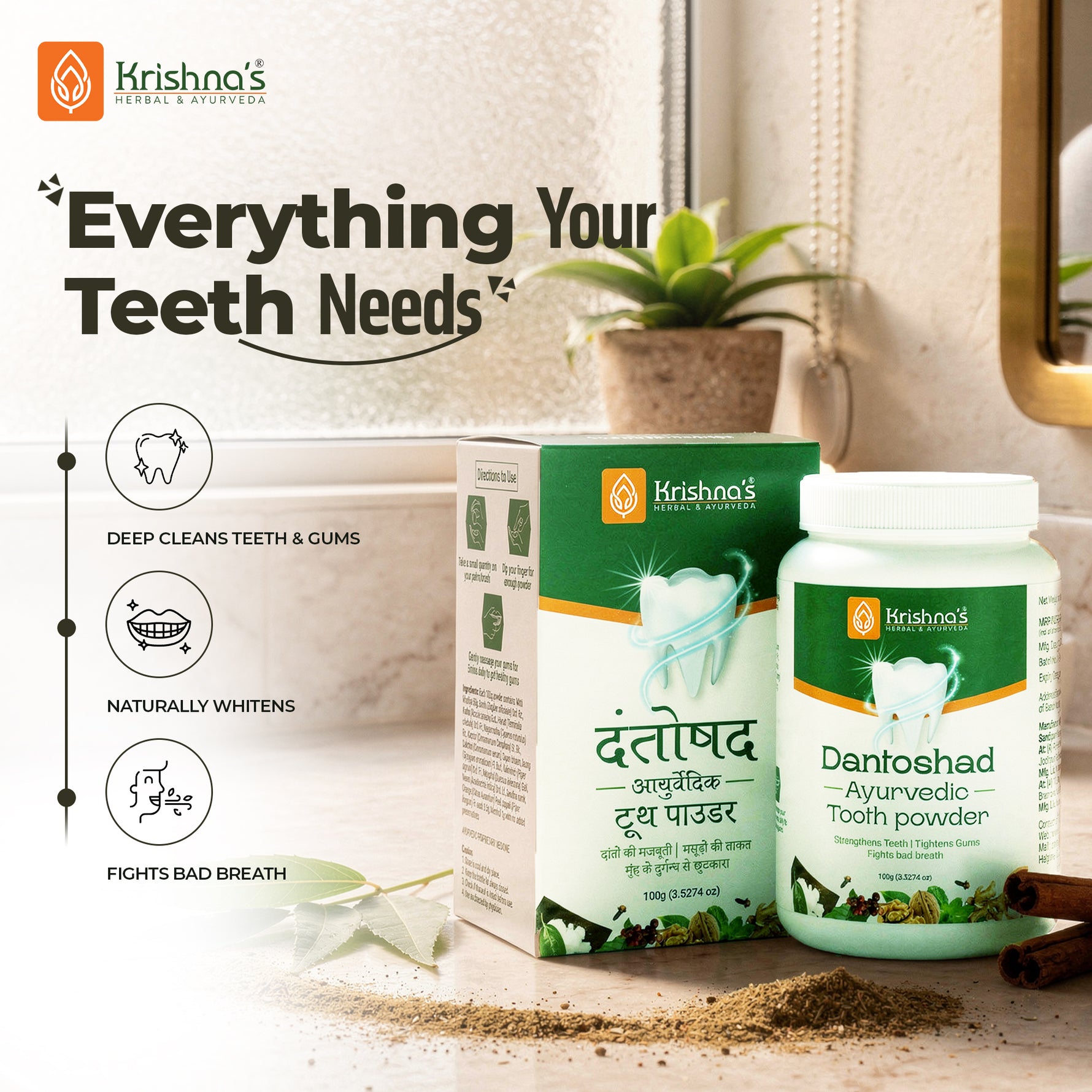 Everything your teeth needs