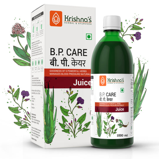 KRISHNA AYURVEDA BP CARE JUICE Bottle of 1000 ML