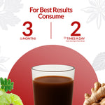 For best results consume 3 months 2 times a day