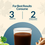 For best results, consume for 3 months 2 times a day