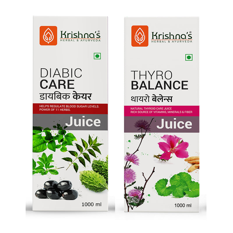 Diabic Care Juice 1000 ml | Thyro balance juice 1000 ml