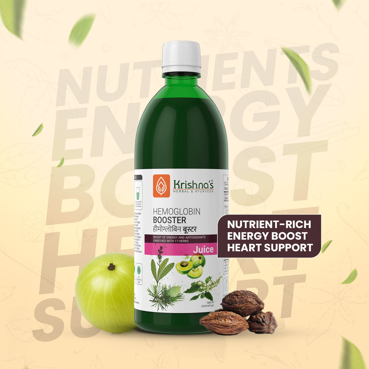Hemoglobin Booster Juice nutrient rich