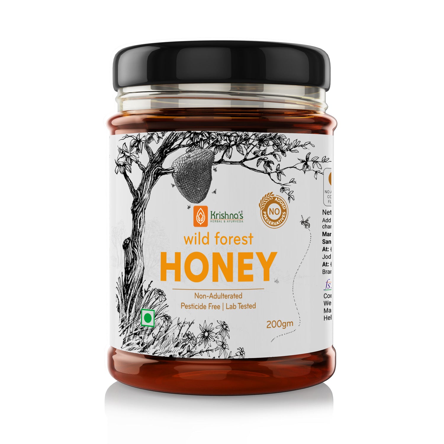 Pure Wild Forest Honey