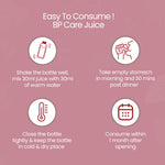 Easy to consume BP Care juice