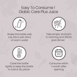 Easy to consume diabic care plus juice