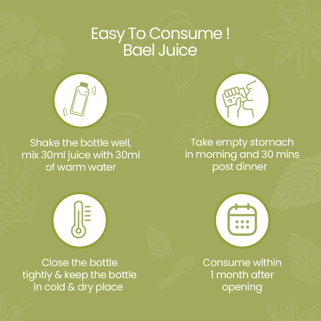 Easy to consume Bael juice 