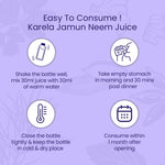 Easy to consume Karela Jamun Neem Juice 