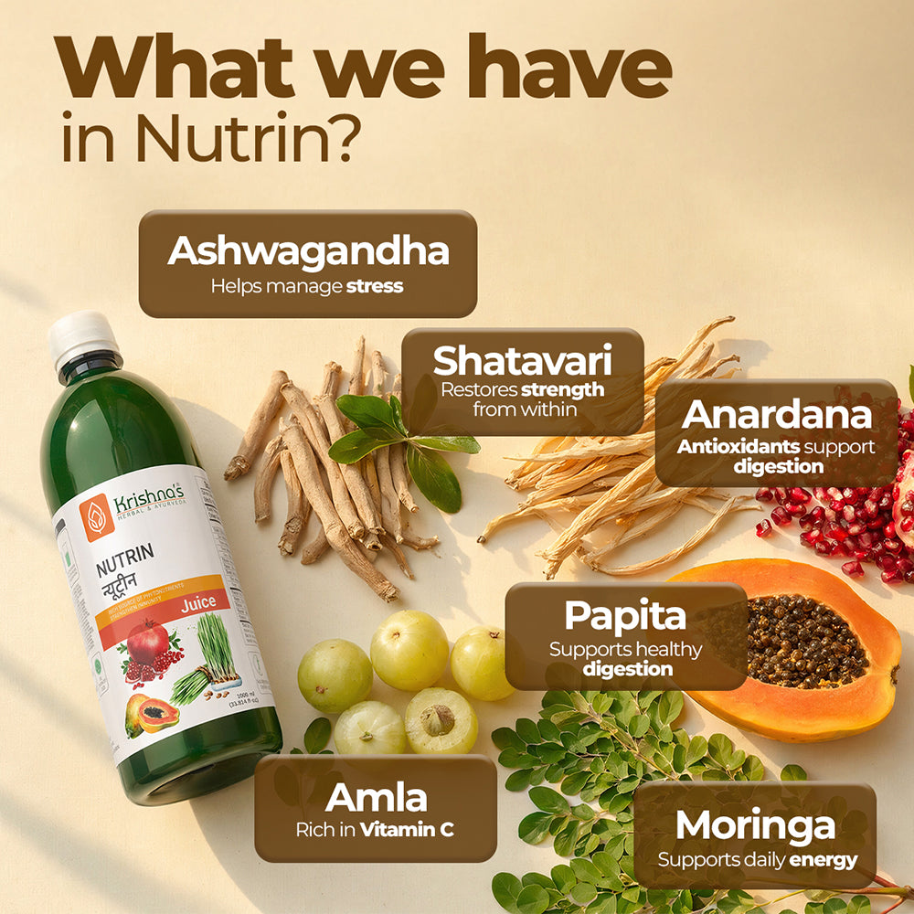 Key ingredients of Nutirn Juice
