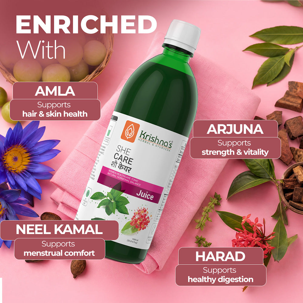Ingredients of She Care juice