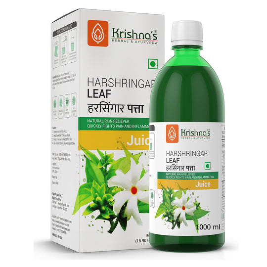 KRISHNA AYURVEDA HARSRINGAR LEAF JUICE Bottle of 2000 ML