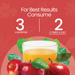 for best results consume Apple Cider Vinegar 