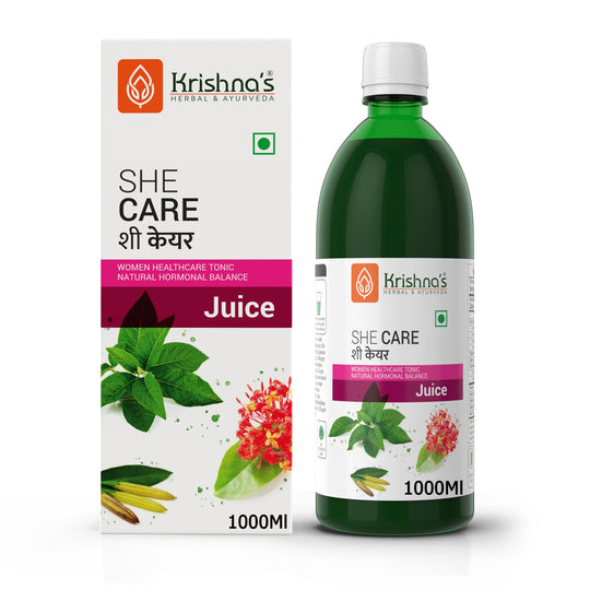 KRISHNA AYURVEDA SHE CARE JUICE Bottle of 2000 ML