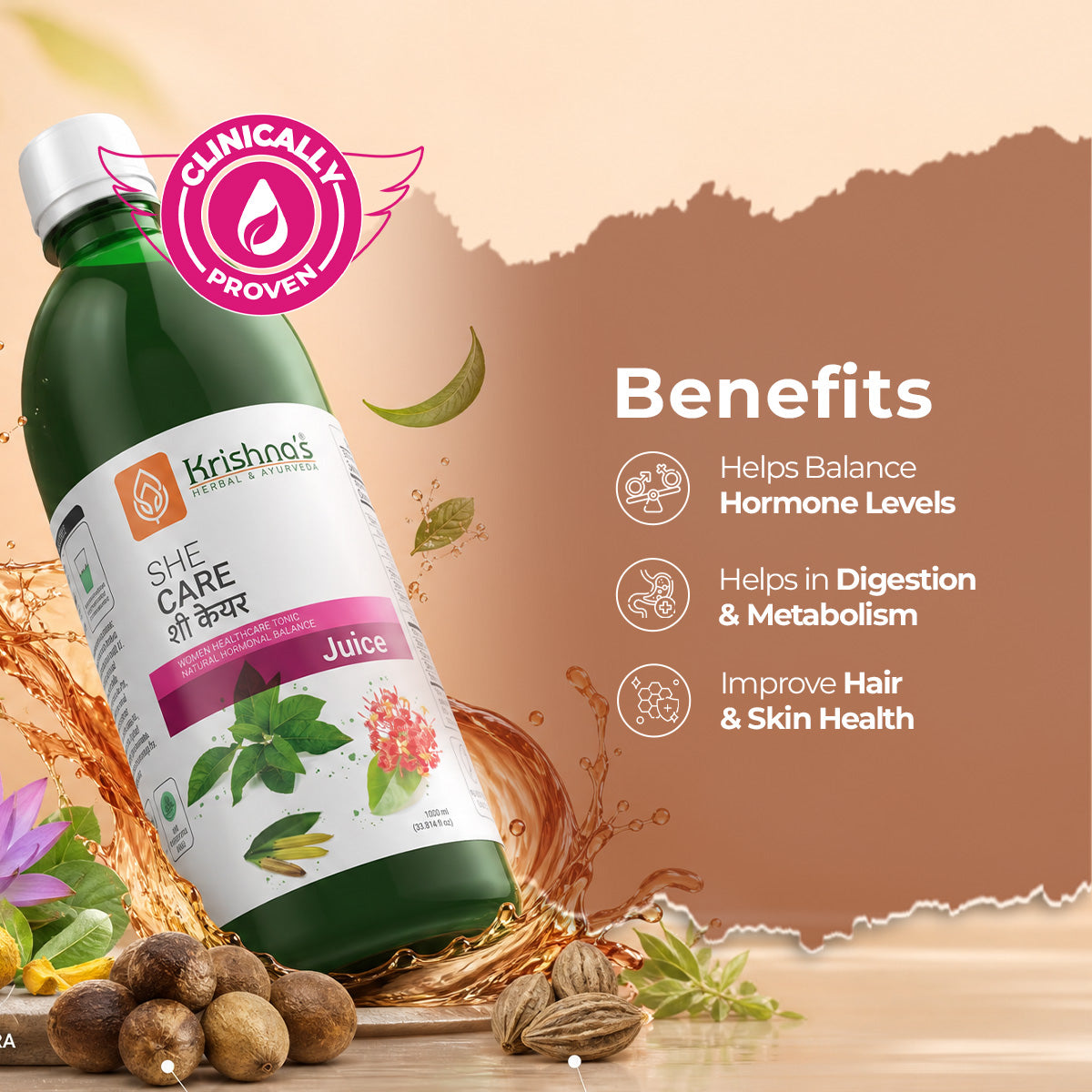 benefits of she care juice