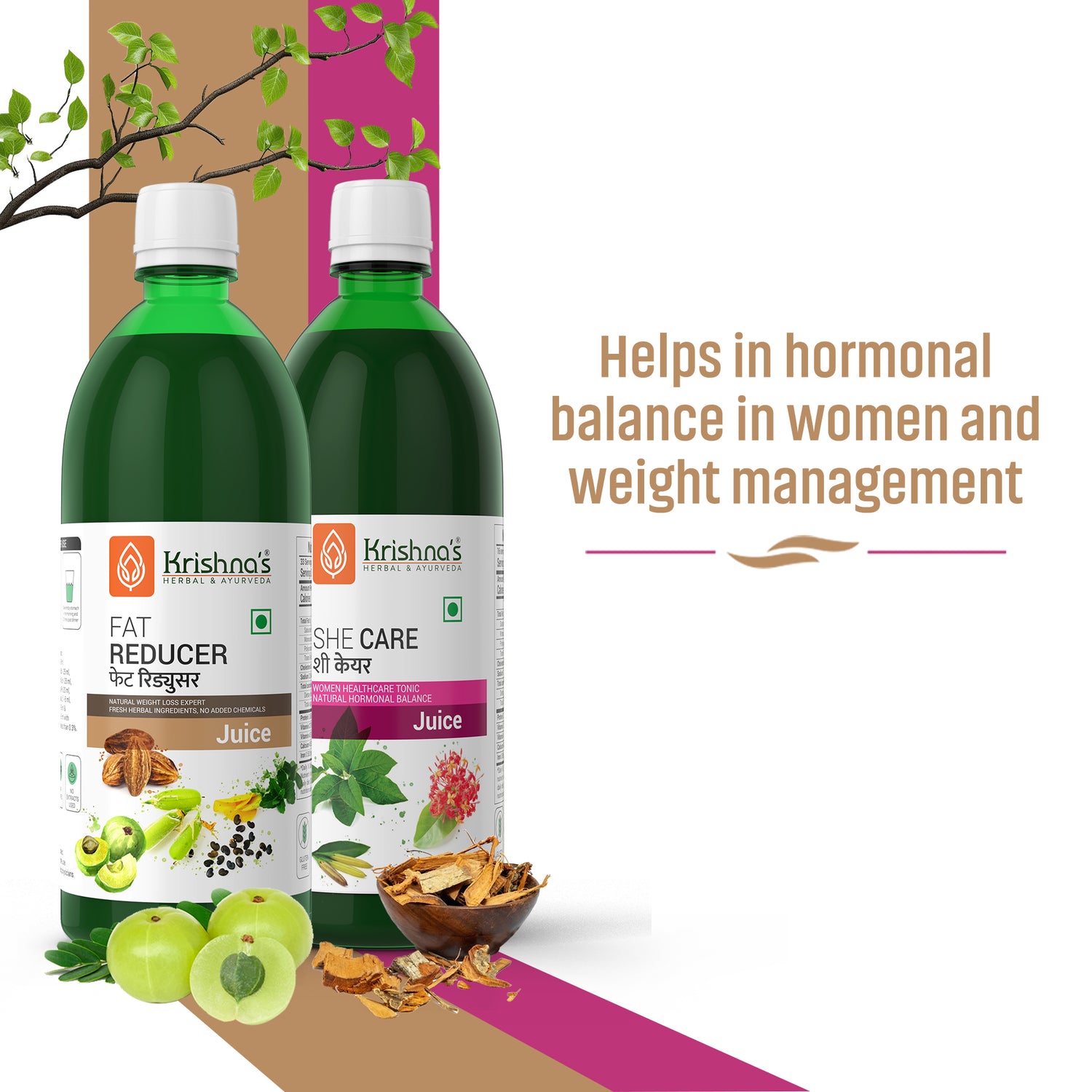 She Care Juice 1000 ml | Fat Reducer Juice 1000 ml