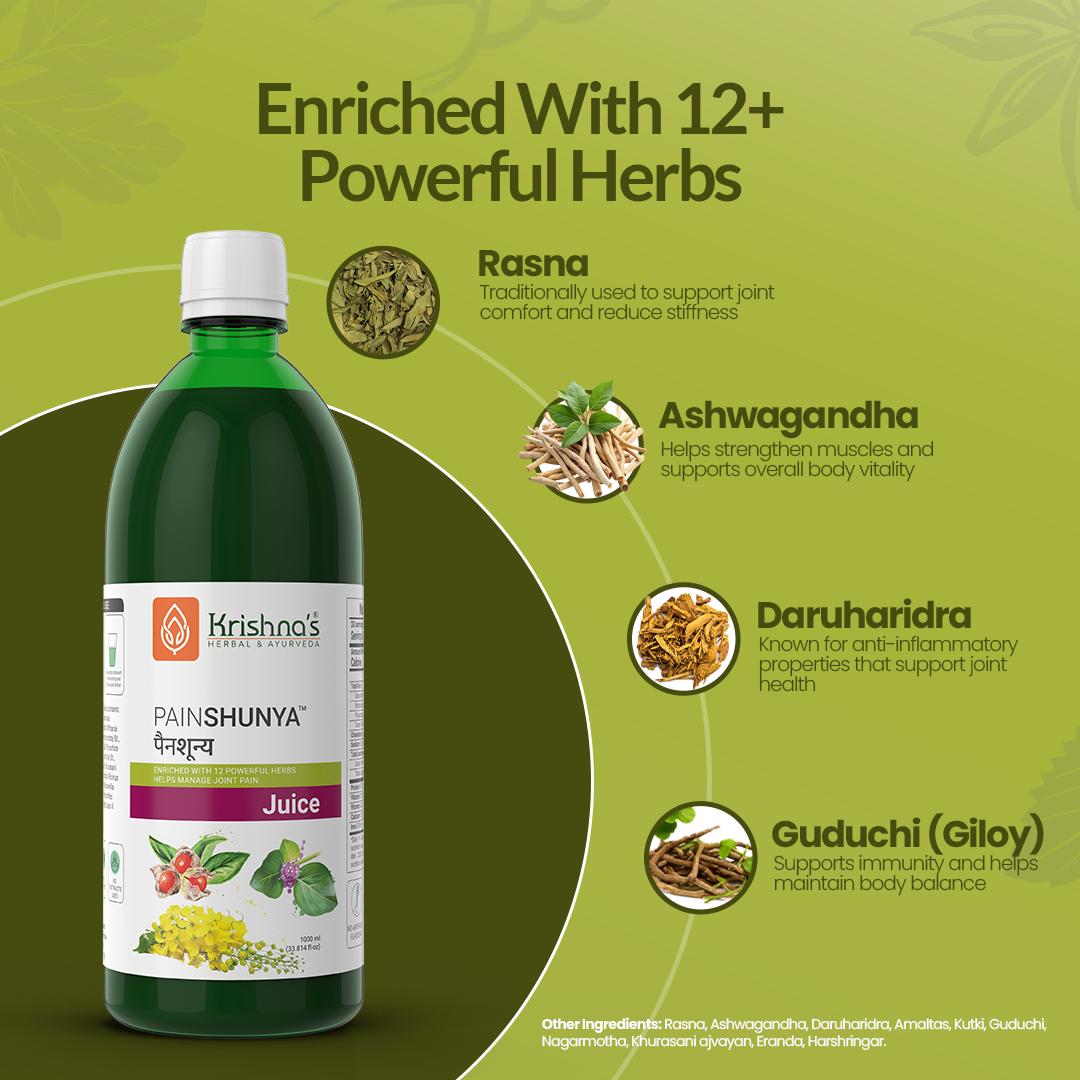 Ayurvedic drink for pain cure