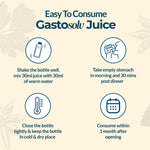 Easy to consume Gastosolv Juice
