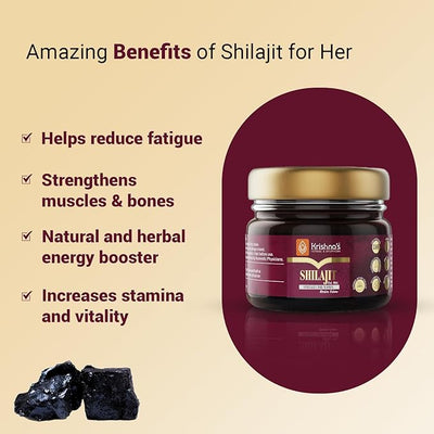 Himalayan Shilajit Resin Women