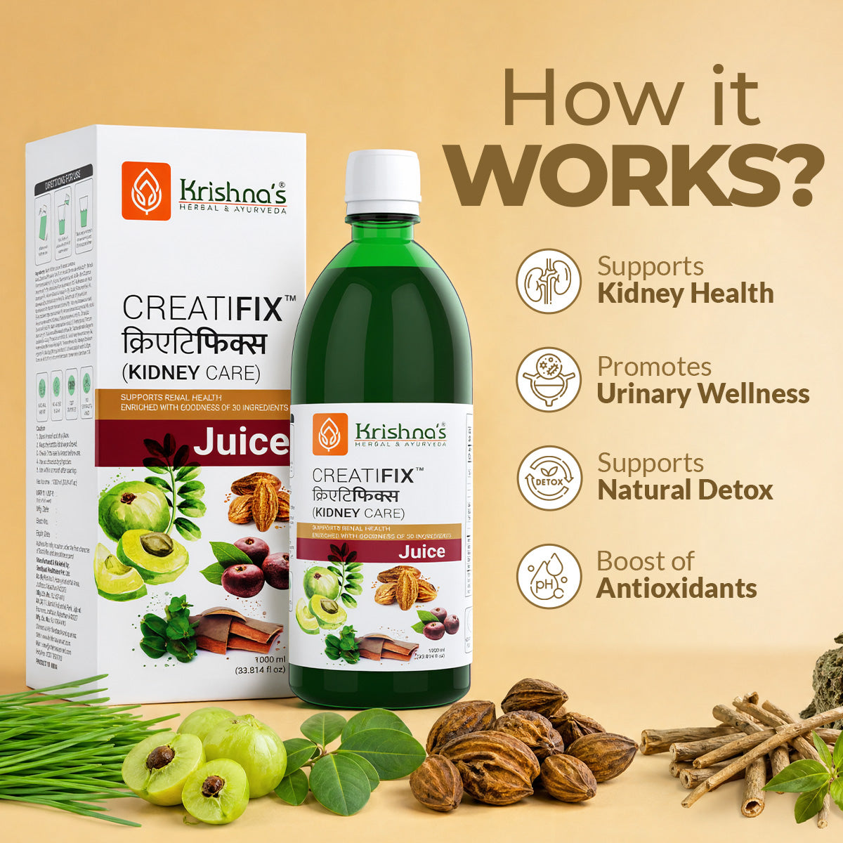 Benefits of Creatifix Juice 