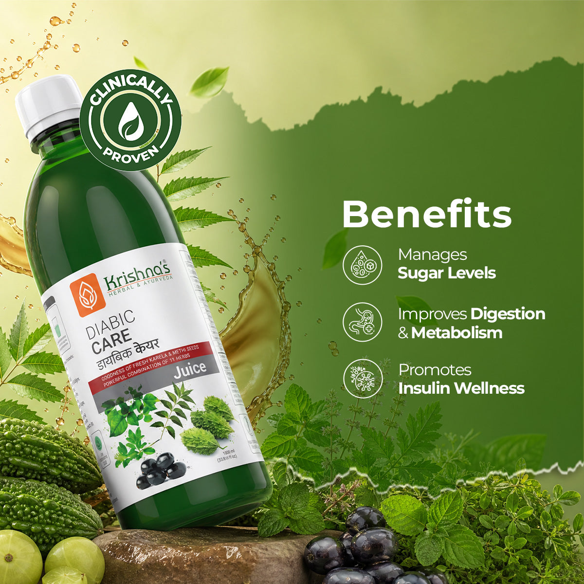 Benefits of Diabic Care Juice