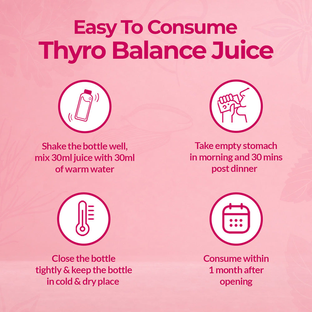 Easy to consume Thyro Balance Juice