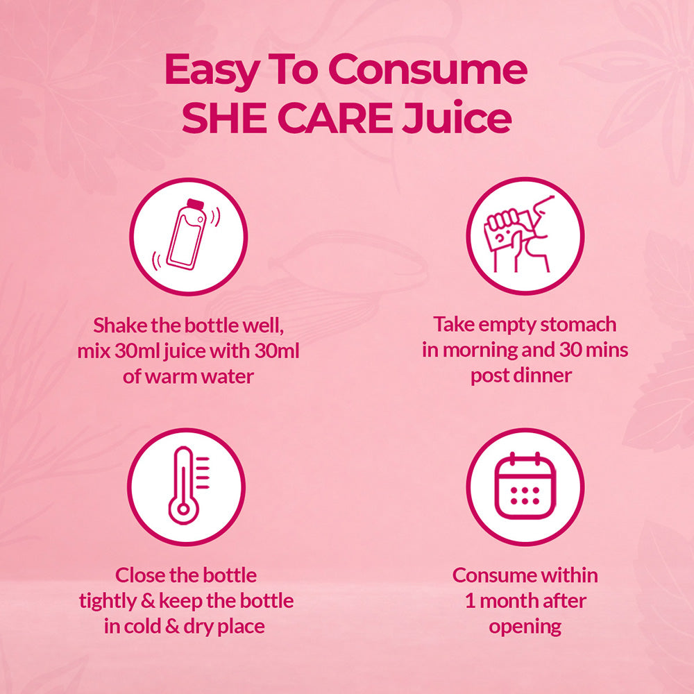 Easy to use she care juice

