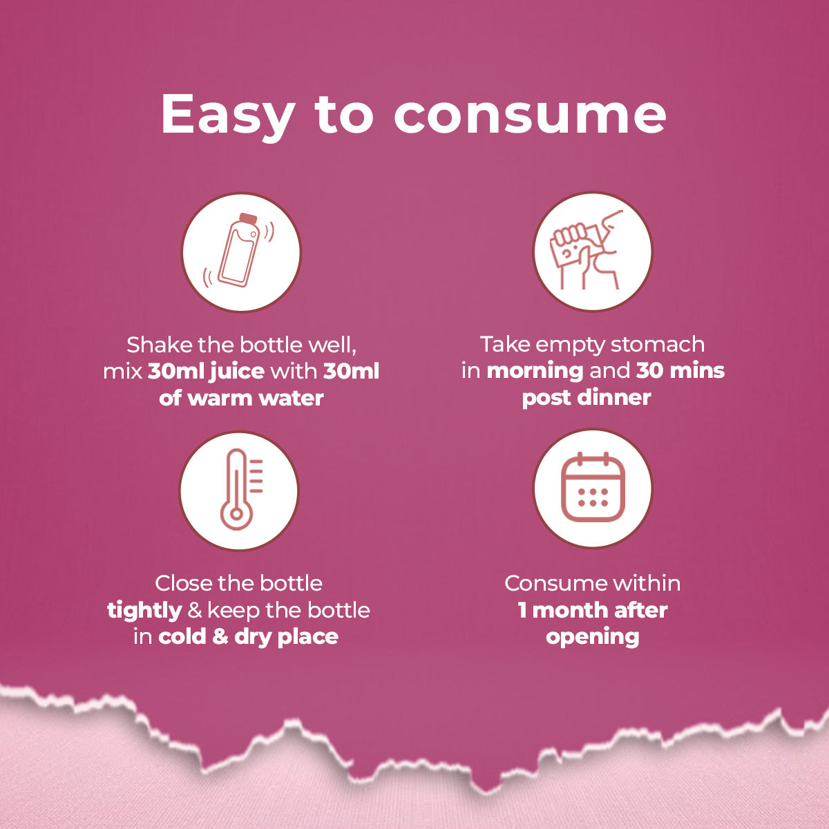Easy to consume