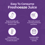 Easy to consume freshoeaze juice