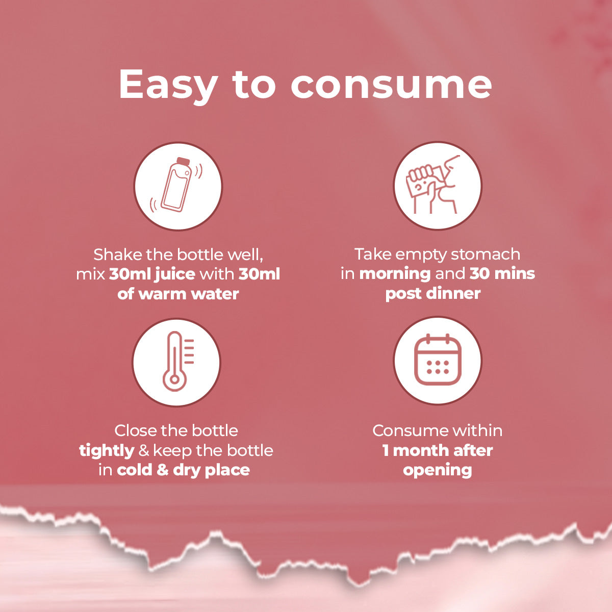 Easy to consume