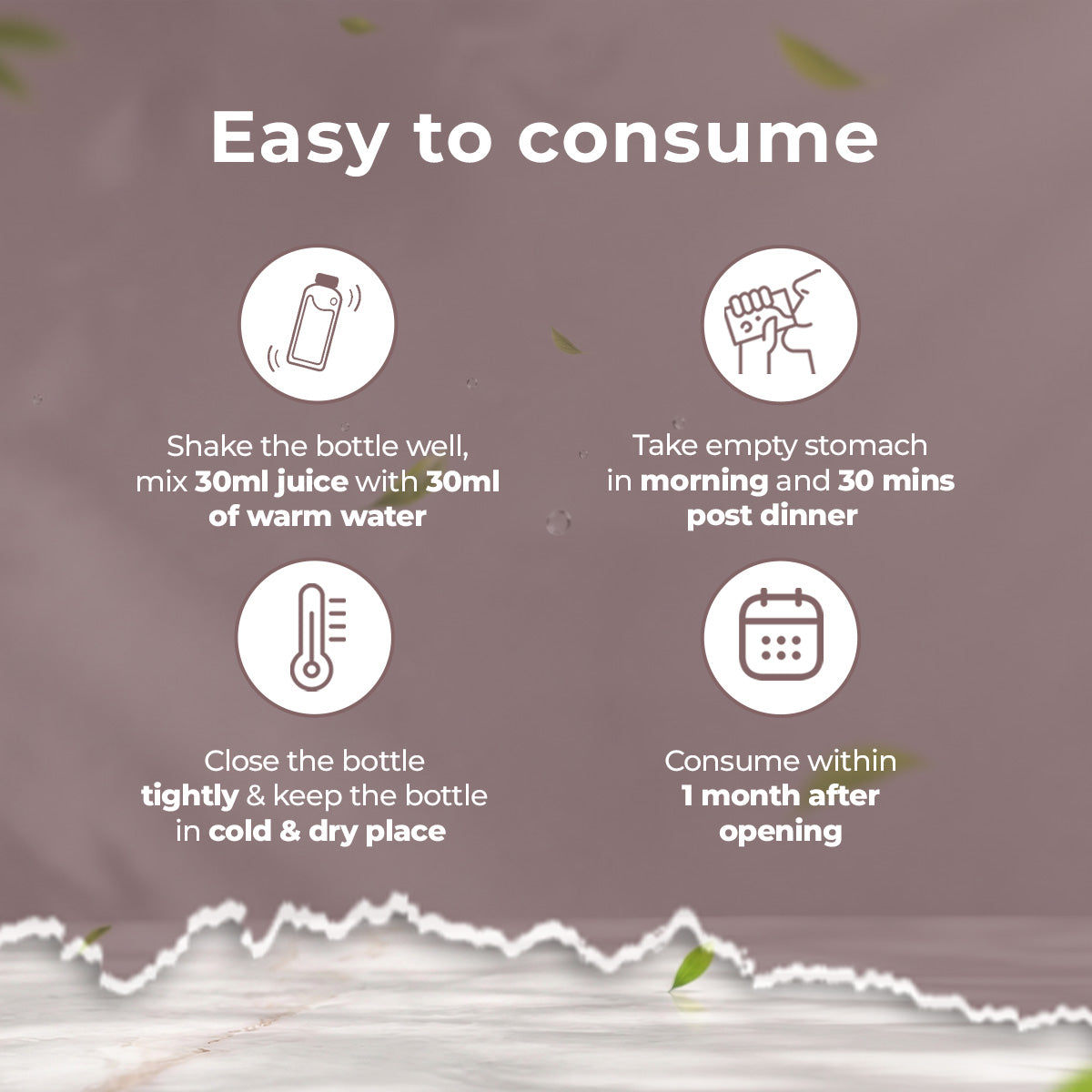Easy to consume