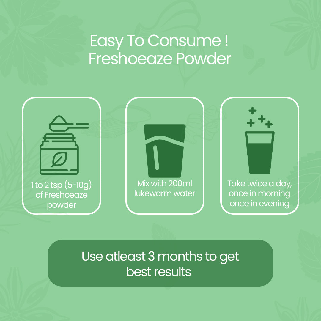 how to use Freshoeaze Powder