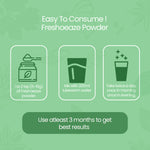 how to use Freshoeaze Powder