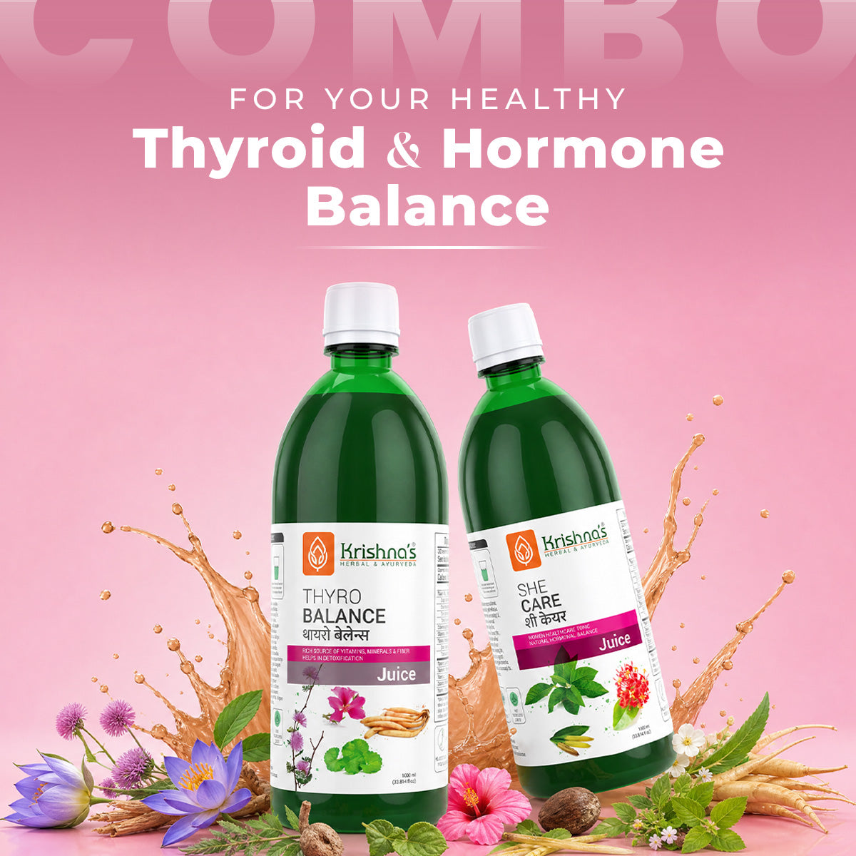 For your healthy thyroid & Hormone balance