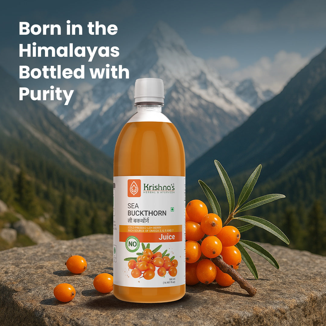 Sea buckthorn born in himalayas