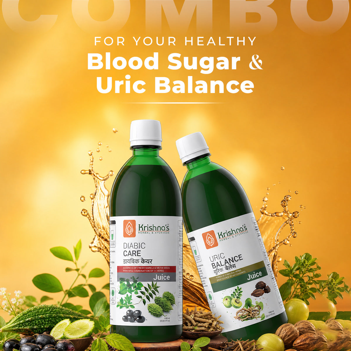 for your healthy blood sugar & Uric Balance